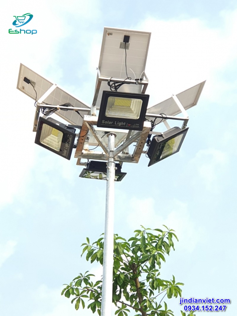 ESHOP lắp đặt đèn năng lượng mặt trời tại mọi địa bàn của Bạc Liêu 